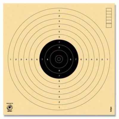 Pistol Pro Targets (50x) - Kruger | DB-Schietsport.nl