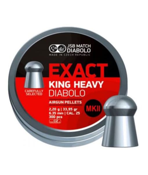 JSB Exact King Heavy MKII 6.35mm